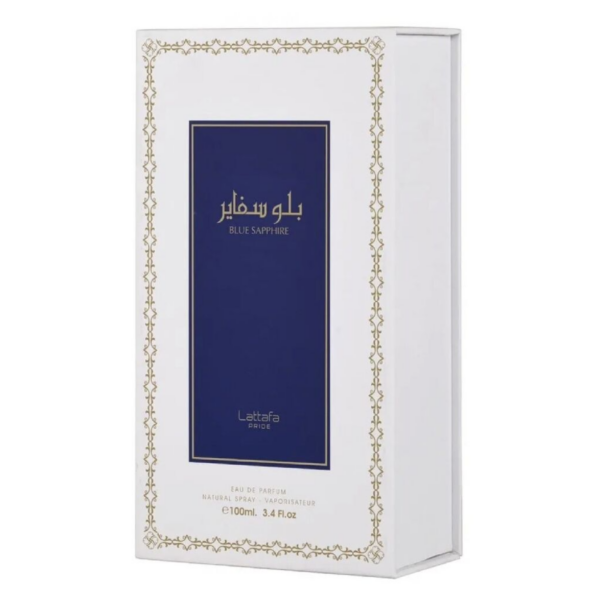Lattafa Pride Blue Sapphire by Lattafa, 100ML (EDP) for Everyone - Image 4