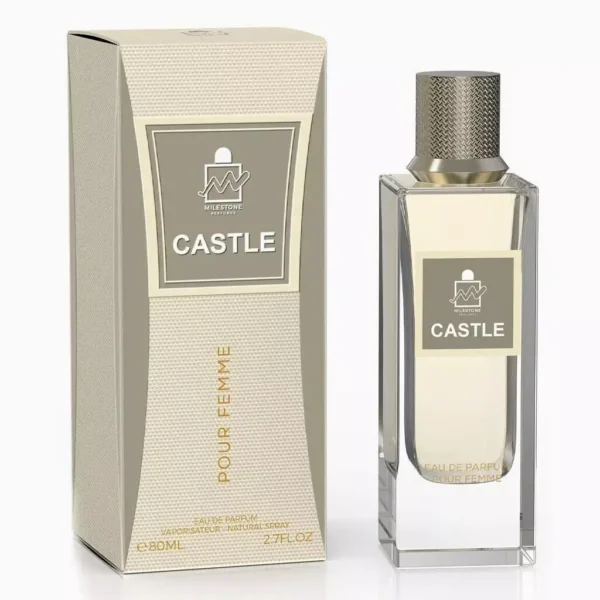 Castle Pour Femme EDP by Milestone Perfumes. 2.7 fl. oz./ 80 ml. For Women.