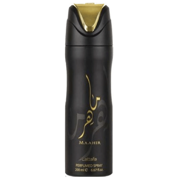 MAAHIR PERFUMED BODY SPRAY BY LATTAFA, 100ML (EDP) FOR UNISEX