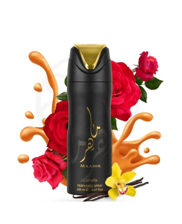 MAAHIR PERFUMED BODY SPRAY BY LATTAFA, 100ML (EDP) FOR UNISEX - Image 2