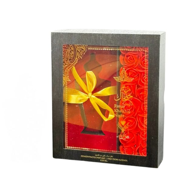 Ranat Khalkhal Rouge by Naava, 100ML Perfume Oil for Unisex - Image 4
