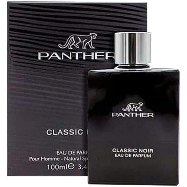 PANTHER CLASSIC NOIR BY FRAGRANCE WORLD, 100ML (EDP) FOR MEN - Image 2