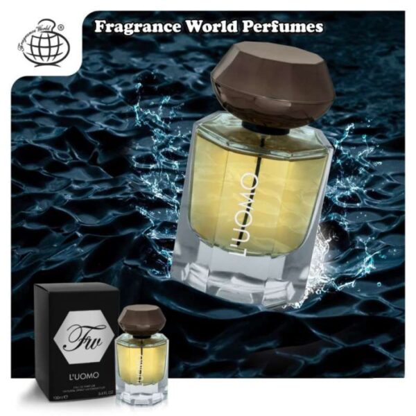 L'uomo by Fragrance World, 100ML (EDP) for Unisex - Image 3