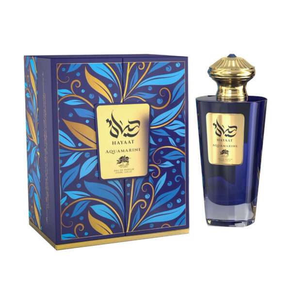 HAYAT AQUAMARINE PERFUME UNISEX BY AL FARES, 100ML (EDP) FOR UNISEX