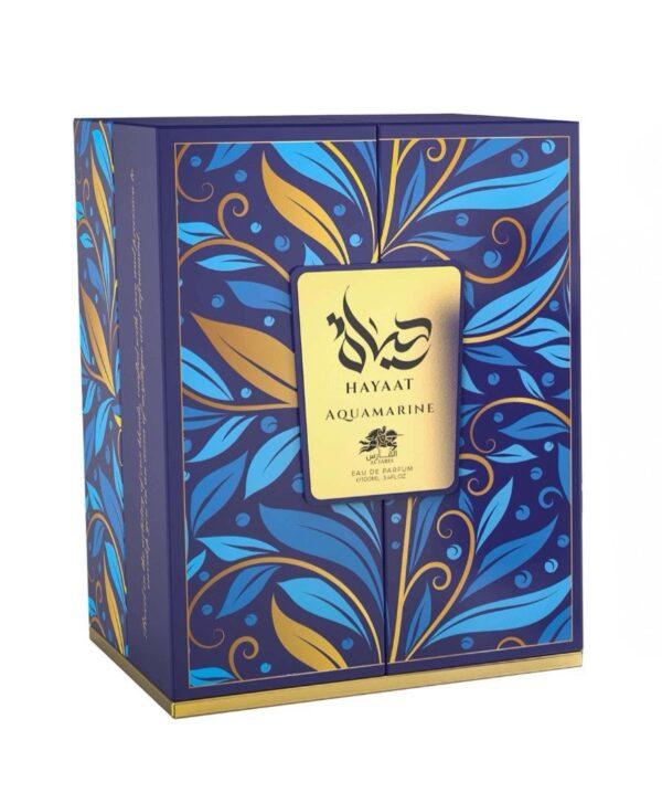 HAYAT AQUAMARINE PERFUME UNISEX BY AL FARES, 100ML (EDP) FOR UNISEX - Image 2