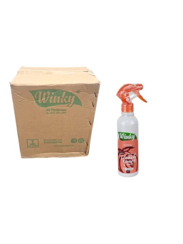 Peach Spark Fridal Winky Air Freshener by Winky, 300ML Air Freshener for Unisex - Image 2