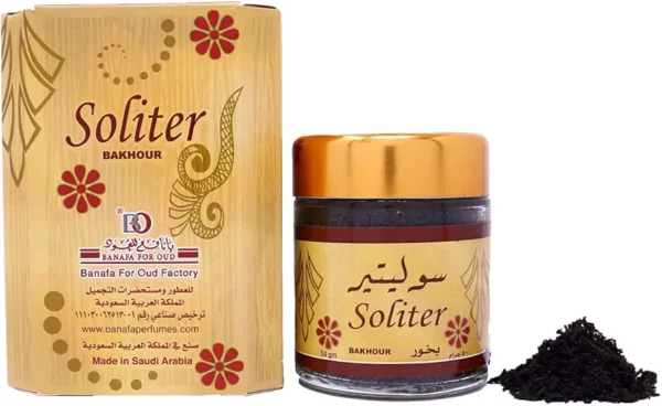 Solitaire Incense by Banafa, 100ML (EDP) for Unisex - Image 4