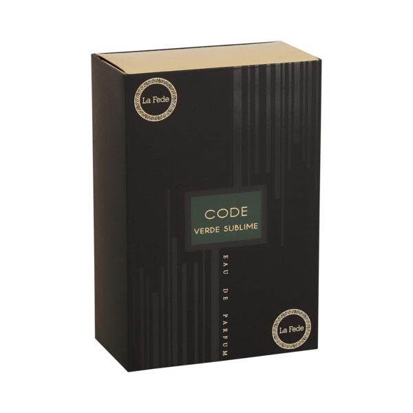 Khadlaj Code Verde Sublime by Khadlaj, 100ML (EDP) for Unisex - Image 3