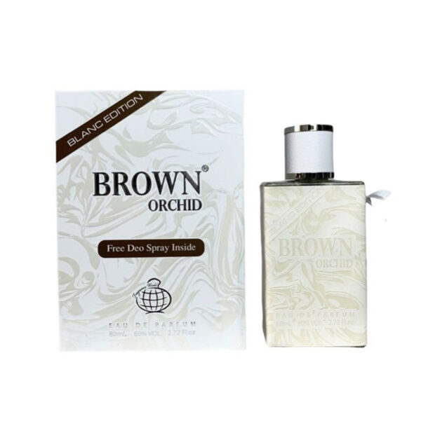 BROWN ORCHID WHITE EDITION by FRAGRANCE WORLD, 100ML (EDP) for Women