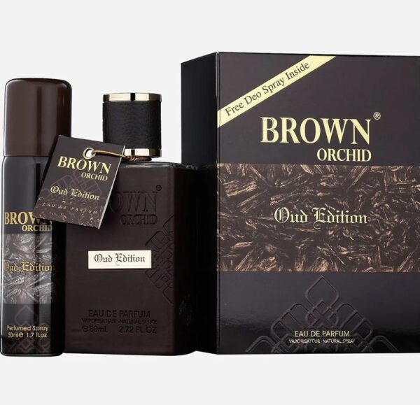 BROWN ORCHID OUD EDITION by LUXURY SCENTS, 100ML (EDP) for Unisex - Image 2