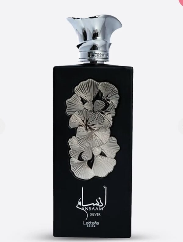 ANSAAM SILVER by LATTAFA, 100ML (EDP) for Men - Image 4