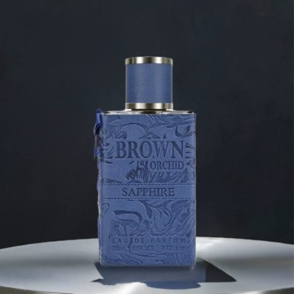 BROWN ORCHID SAPPHIRE by FRAGRANCE WORLD, 100ML (EDP) for Men - Image 5