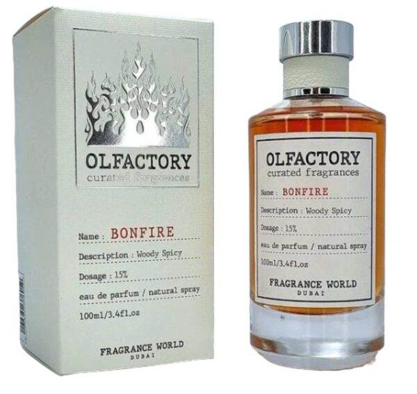 Olfactory Bonfire by Fragrance World, 100ML (EDP) for Unisex