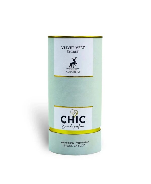 CHIC VELVET VERT SECRET by ALHAMBRA, 100ML (EDP) for Women - Image 3