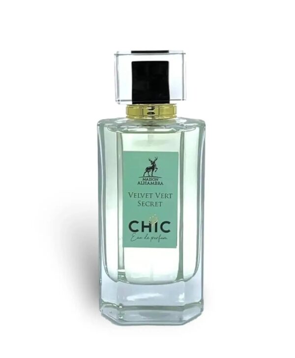 CHIC VELVET VERT SECRET by ALHAMBRA, 100ML (EDP) for Women - Image 6