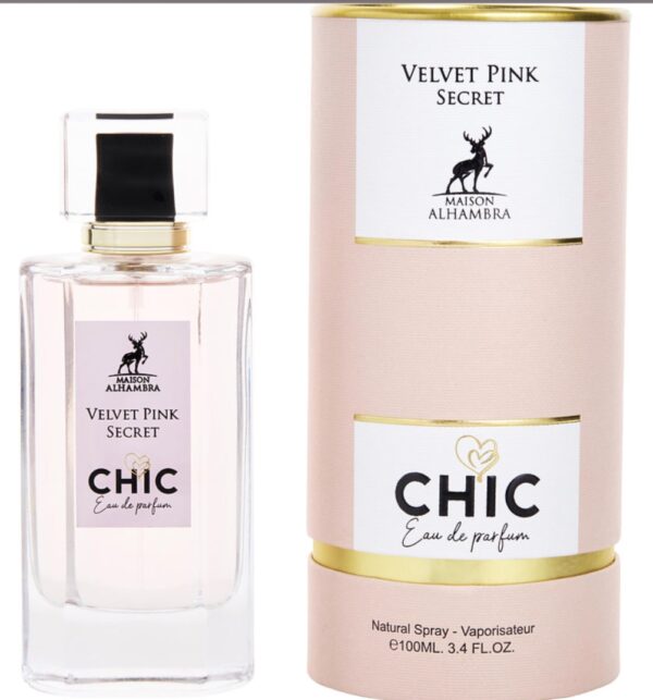 CHIC VELVET PINK SECRET by CHIC, 100ML (EDP) for Women - Image 3
