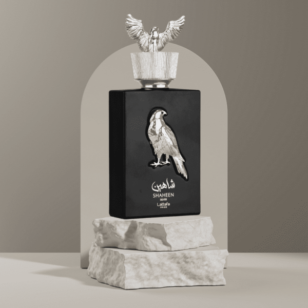 SHAHEEN SILVER BY LATTAFA, 100ML (EDP) FOR MEN - Image 3