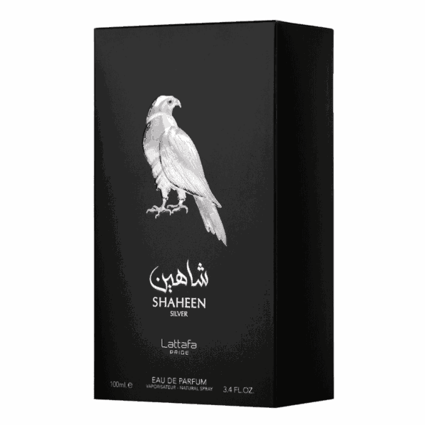 SHAHEEN SILVER BY LATTAFA, 100ML (EDP) FOR MEN - Image 5