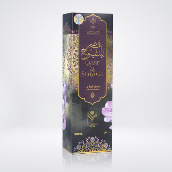 Qasr Alshuyukh Fabric Spray by ALMAS, 480ML Air Freshener - Image 4