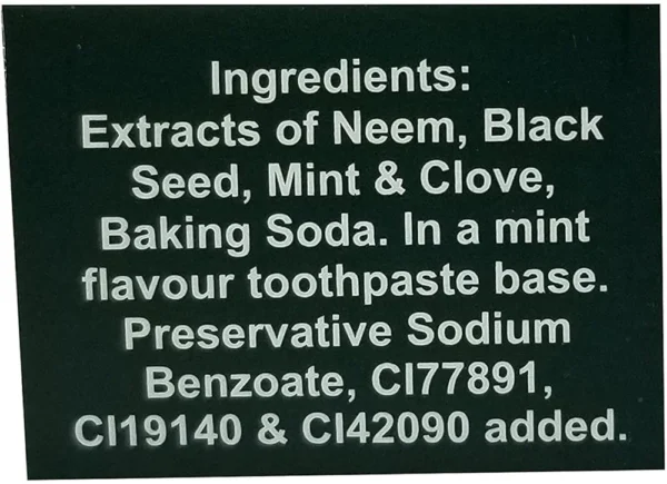 Essential Palace Neem Toothpaste 100ML (EDP) for Unisex - Image 2