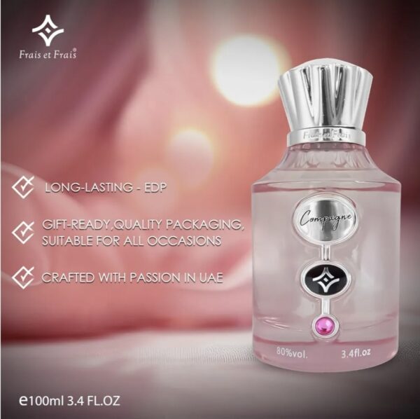 Frais Et Frais Compagne by Brand, 100ML (EDP) for Women - Image 6