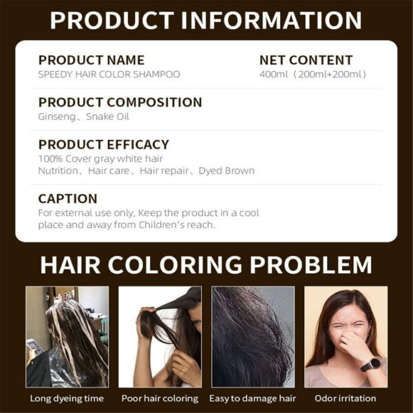 LUXURY HAIR COLOR by LuxeBlend, 400ML Hair Dye for Women - Image 7