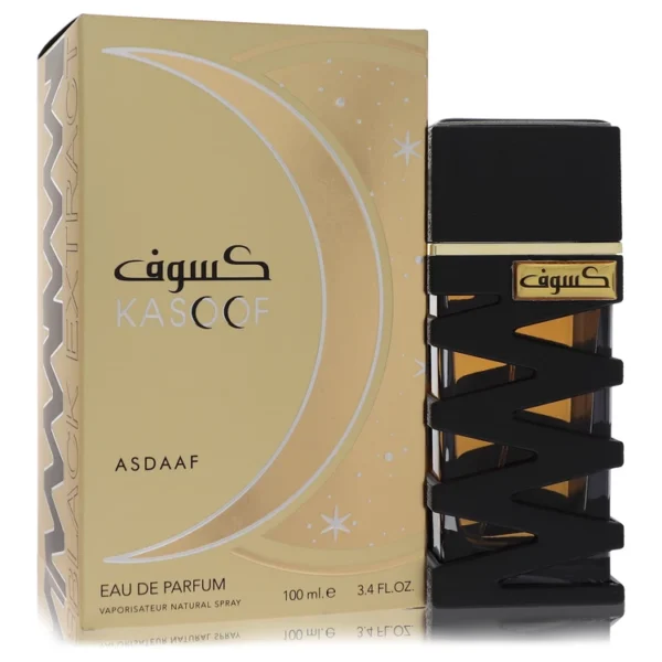 ASDAAF KASOOF BLACK EXTRACT by LATTAFA, 100ML (EDP) for Unisex - Image 2