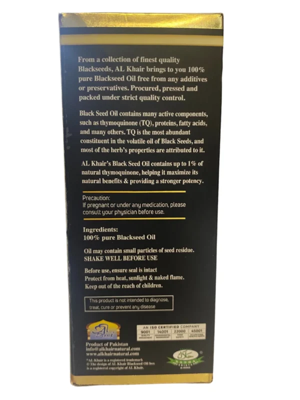 Al Khair Black Seed Oil, 125ML Perfume Oil for Unisex - Image 3