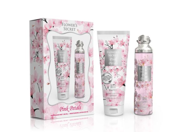 FLOWERS SECRET PINK PETALS